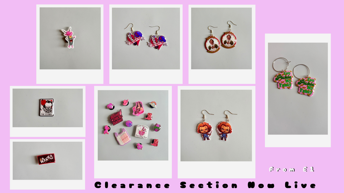 Say Hello to Our New Clearance Section 🎉