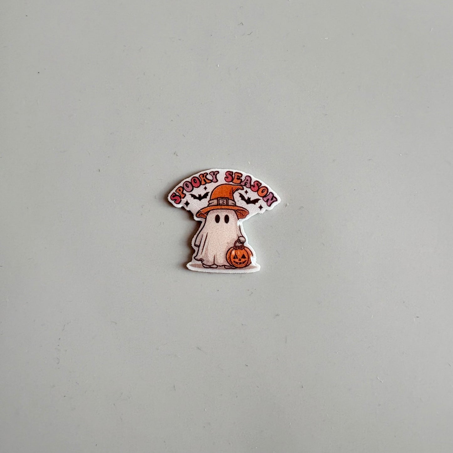 Spooky Season Pin Badge OR Croc Charm