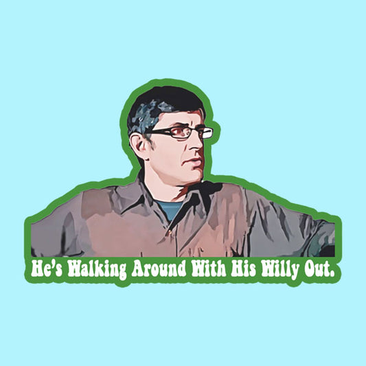 He's Walking Around With His Willy Out - Louis Theroux