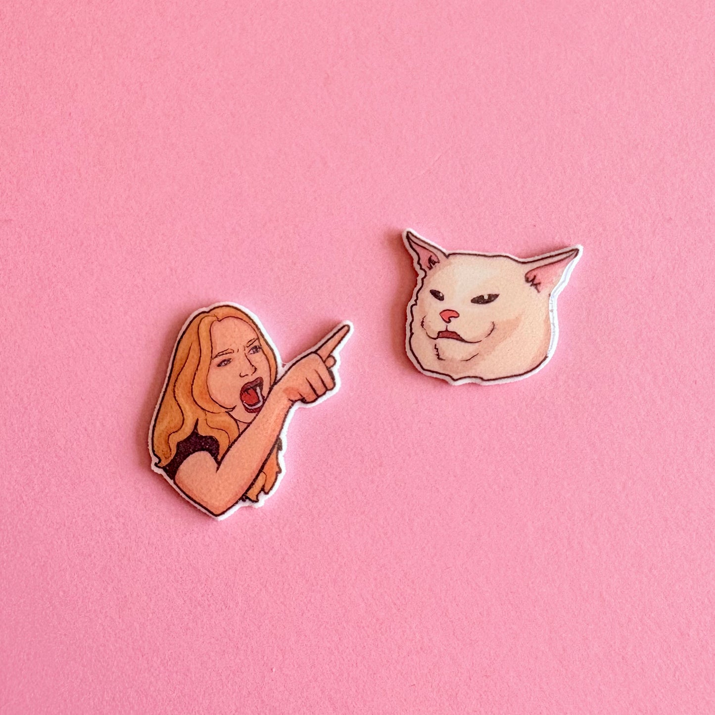 Woman Yelling at Cat Meme