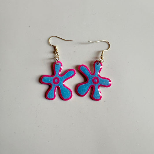 Spongebob Flower Earrings