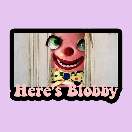 Here's Blobby! Mr Blobby x The Shining