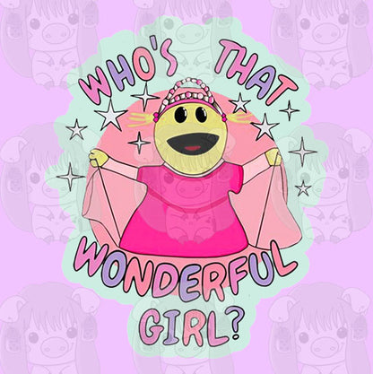 Nanalan Mona - Who's that wonderful girl