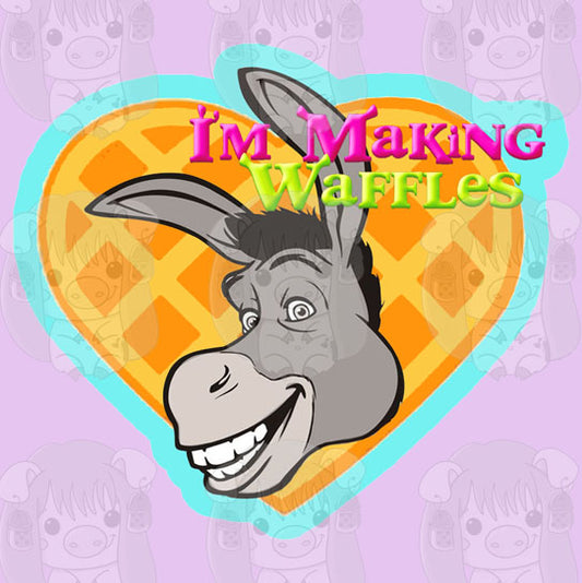 Shrek Donkey - I'm making waffles